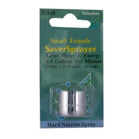 Ua4f Whedon Saversprayer Female Thread 3/4 Inch -27f Chrome Faucet Aerator Ua4f Whedon Saversprayer Female Thread 3/4 Inch -27f Chrome Faucet Aerator