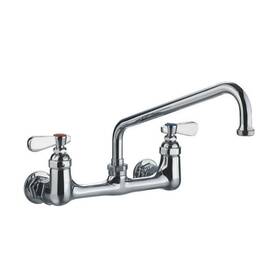Whitehaus Whfs9814-12-c Whfs9814-12 1.5 Gpm Wall Mounted Double Handle Laundry - Chrome