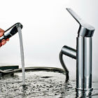 Wjt661122 Modern Chrome Kitchen Bathroom Pull Out Sink Faucet Tap Single Wjt661122 Modern Chrome Kitchen Bathroom Pull Out Sink Faucet Tap Single