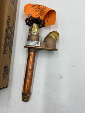 Woodford 25cp-4 Oem Freezeless Model 25 Wall Faucet Cp Inlet 4 Inch