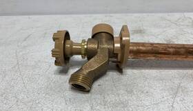 Woodford 671090073078 17 1/2 Inch Pex X 16 L Freezeless Brass Model Anti-siphon Sillcock