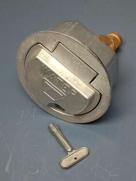 Woodford Rb67p-cc Model Rb67 Series Wall Hydrant Concealed In Round Box
