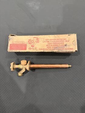 Woodford Reserve 17px-10-mh Model 17 Wall Faucet 10-inch 1/2 Px Inlet Metal Handle