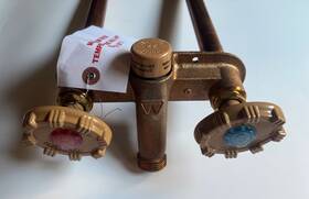 Woodford Reserve 22px-12-mh Horizontal Freezeless Faucet - Hot And Cold Water 1/2 Inch Pex