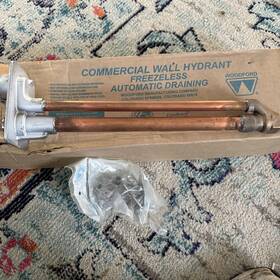 65c-12 Woodford Reserve 66c-12 Freezeless Commercial Wall Hydrant 3/4 Inch - Automatic Draining