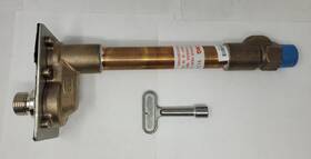 Zurn Z1310-3/4x8 Exposed Ecolotrol Wall Hydrant Auto-draining Non-freeze 3/4 Inch 8