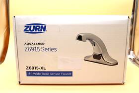 Z6915-xl-cwb Zurn - Aquasense Z6915 Series 4 Inch Wide Base Sensor Faucet Z6915-xl-cwb Zurn - Aquasense Z6915 Series 4 Inch Wide Base Sensor Faucet