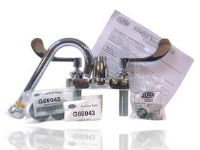 Zurn Z812a4-xl-3f Commercial Gooseneck Faucet Chrome Aquaspec Brass New No Box
