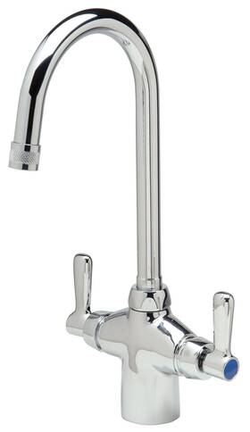Zurn Z826b1-xl Laboratory Faucet - Double Chrome