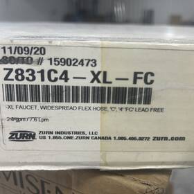 Z831c4-xl-fc Zurn 2.2 Gpm Flow Rate Gooseneck Kitchen/bathroom Faucet Z831c4-xl-fc Zurn 2.2 Gpm Flow Rate Gooseneck Kitchen/bathroom Faucet