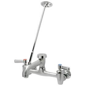 Zurn Z843m1-cs-rc Service Sink Faucet With 6 Inch Vb Spt Level Hdls Pail Hook