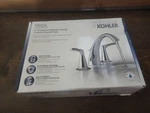 Kohler R37026-4D1-CP 1.2 Gpm Flow Polish Chrome Widespread Bathroom Sink Faucet. Fixed Price $79.95.