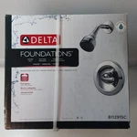 Delta Foundations B112915C Handle Tub & Shower Faucet Polished Chrome New. Fixed Price $49.95.