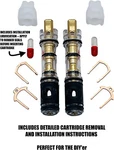 (2) Replacement Cartridge Stem Kits For 1225B - Fits Moentrol W/lube. Fixed Price $19.99.