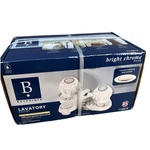 Baypointe Lavatory Bathroom Faucet Bright Chrome Acrylic Handles Model 116875. Fixed Price $25.00.