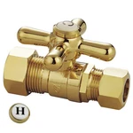 Vintage CC44452X 5/8" Od Comp 1/2" Straight Shut-off Valve. Fixed Price $44.01.