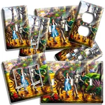 Lightswitch Outlet Yellow Brick Road Wizard Of Oz Dorothy Toto Scarecrow Tin Man. Fixed Price $21.59.
