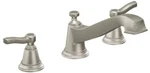 Moen Rothbury TS923BN Brushed Nickel Two Handle Tub Faucet. Fixed Price $439.95.