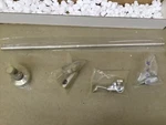 Brasstech 292/15S Wall-mounted Slide Bar With Bracket For Hand Shower, Nickel. Fixed Price $199.00.