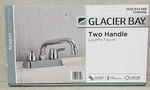 Glacier Bay Centerset Laundry Faucet Metal Chrome 2-HANDLE 4" 1002 974 566. Fixed Price $28.50.