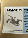 Kingston Brass KB262.B Naples 1.2 Gpm Centerset Bathroom Faucet -. Fixed Price $68.99.