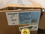 Kingston Brass KB6231LL Tub & Shower Faucet Parts Only No Handles Chrome. Fixed Price $35.00.