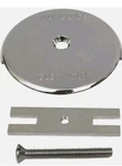Watco Tub 1-HOLE Overflow Plate To Retrofit 2 Existing 18003-CP. Fixed Price $12.50.