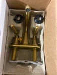 Kohler K-27414-4-2MB Centerset Faucet, Clicker Drain, Vibrant Brushed Brass, 1.2. Fixed Price $289.99.
