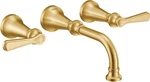 Moen TS44104BG Colinet Two-handle Wall Mount Bathroom Faucet Brushed Gold. Fixed Price $599.99.