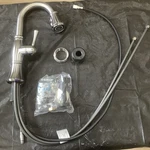 Delta Bar/prep Faucet Pull-down Single Hole Artic Stailnless 9997-AR-DST. Fixed Price $127.50.