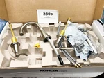 Kohler K-27380-4N-BN Bellera 0.5 Gpm Widespread Bathroom Faucet Nickel. Fixed Price $199.00.