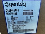 Trane 18585 3/4HP Genteq Variable Speed Motor. Fixed Price $425.00.