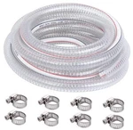 5/8" Id X 7/8" Od Steel Wire Suction Hose Pvc. Fixed Price $41.47.