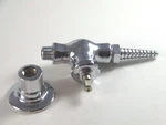 Chicago Faucets Chrome Plated Single Water Cock Valve 937-CP No Handle Flange. Fixed Price $27.30.