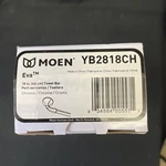 Moen Eva In. Towel Bar Chrome YB2818CH. Fixed Price $20.00.