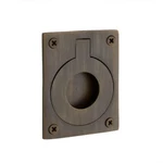Brass Flush Pull 1/4" X 1/2" Antique. Fixed Price $6.99.