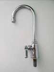 Chicago Faucets Gooseneck Swing Spout Sink Tap Chrome Single Handle Hole. Fixed Price $52.00.