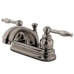 Kingston Brass KB2600KL Knight 1.2 Gpm Centerset Bathroom Faucet - Nickel. Fixed Price $142.97.