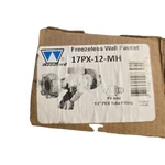 Woodford 17PX-12-MH Model Wall Faucet, Freezeless 10-INCH, 1/2 Inlet, 12". Fixed Price $54.95.