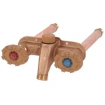 Woodford Mfg. 22CP-6 Frost Proof Dual Sillcock, Hot/cold In 6CHW3. Fixed Price $155.80.