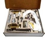 New Zurn Z831C4-XL Polished Chrome Aquaspec Widespread Faucet 2.2GPM 8" Spout. Fixed Price $79.99.