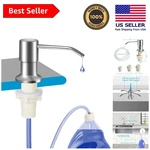 Sleek And Modern Soap Dispenser With 47'' Extension Tube - Easy Installation. Fixed Price $33.56.