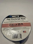 Watts X Flat Discharge Hose SCDV25 Blue Pump Drain New Sealed. Fixed Price $30.99.