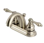 Kingston Brass KB5618AL Restoration 4-INCH Centerset Lavatory Faucet, Brushed.... Fixed Price $47.49.