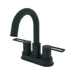 Compass Manufacturing 192-8093 Bathroom Faucet Matte Black Two Handle. Fixed Price $110.90.