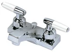2-HANDLE Lavatory Faucet With Pop-up, Chrome 204659. Fixed Price $78.34.