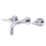 Kingston Brass KS8121CML Manhattan 2-HANDLE In. Wall Mount, Polished Chrome. Fixed Price $94.92.