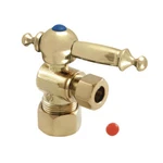 Kingston Brass 5/8" X 3/8" Od Comp Angle Stop Valve. Fixed Price $37.09.