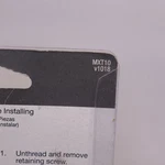 Mixet Temperature Control Single-lever Handle Acrylic Clear MXT10. Fixed Price $7.55.