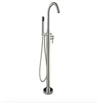 Woodbridge F0001BN Faucet, (l) 10 3/4" X (w) 6-1/4" (h) 43-7/8, Brushed. Fixed Price $96.00.